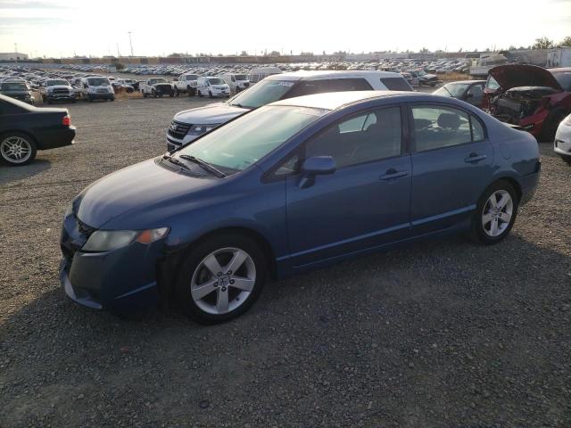 2HGFA16679H338241 - 2009 HONDA CIVIC LX-S BLUE photo 1