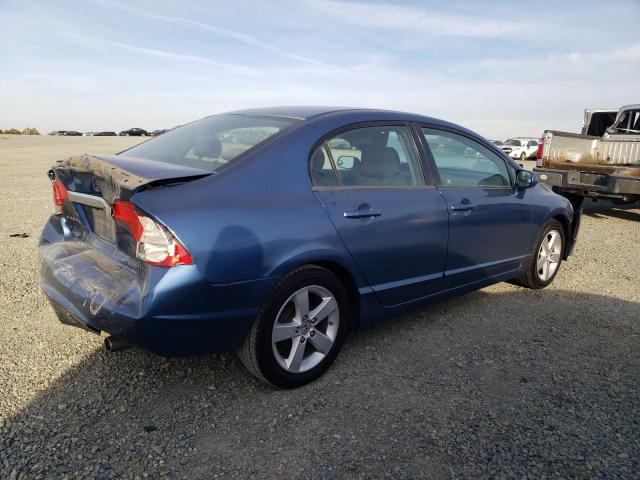 2HGFA16679H338241 - 2009 HONDA CIVIC LX-S BLUE photo 3