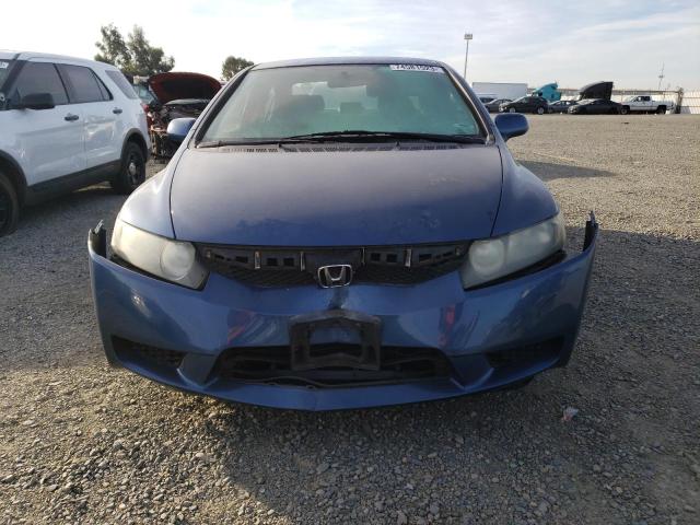 2HGFA16679H338241 - 2009 HONDA CIVIC LX-S Կապույտ լուսանկար 5