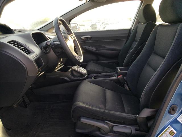 2HGFA16679H338241 - 2009 HONDA CIVIC LX-S Կապույտ լուսանկար 7