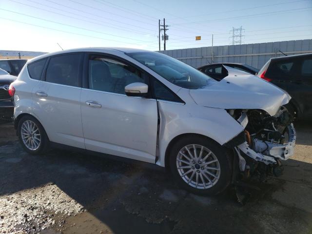 1FADP5CU6EL510681 - 2014 FORD C-MAX PREMIUM WHITE photo 4