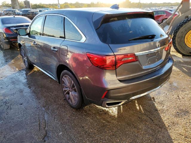 5J8YD3H50HL000603 - 2017 ACURA MDX TECHNOLOGY CHARCOAL photo 2