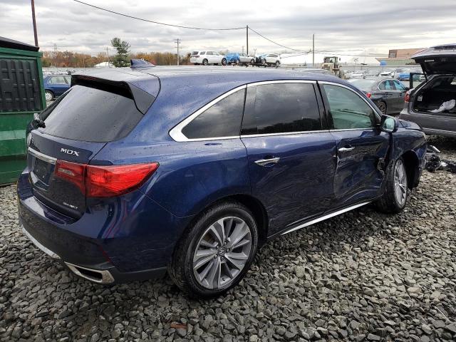 5J8YD4H54JL001264 - 2018 ACURA MDX TECHNOLOGY Көк фото 3
