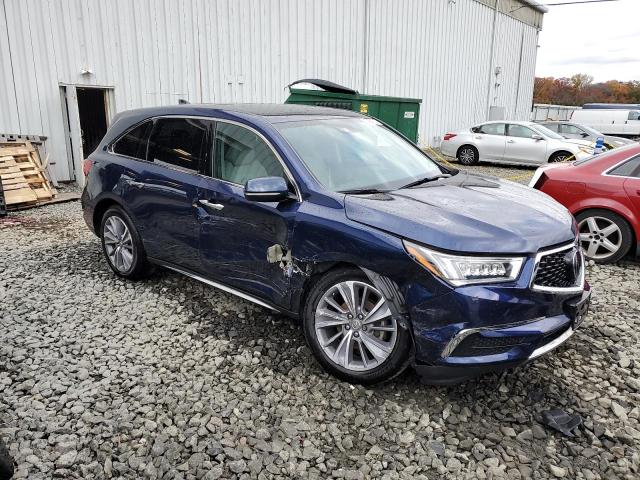 5J8YD4H54JL001264 - 2018 ACURA MDX TECHNOLOGY BLUE photo 4