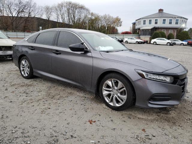 1HGCV1F16KA106021 - 2019 HONDA ACCORD LX GRAY photo 4