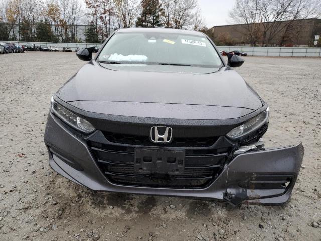 1HGCV1F16KA106021 - 2019 HONDA ACCORD LX GRAY photo 5