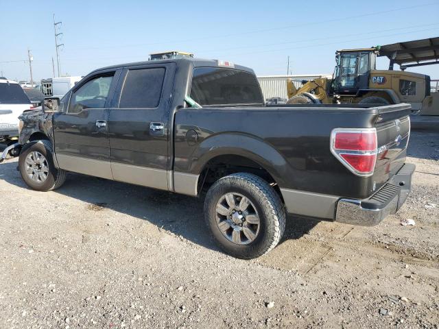 1FTRW12829FA14152 - 2009 FORD F150 SUPERCREW BROWN photo 2