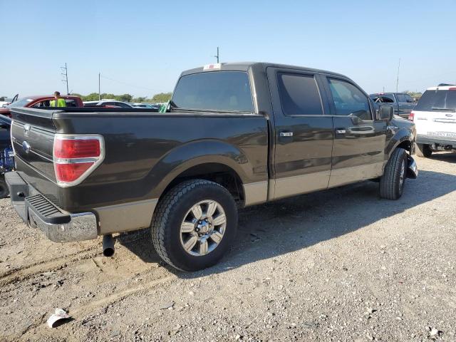 1FTRW12829FA14152 - 2009 FORD F150 SUPERCREW BROWN photo 3