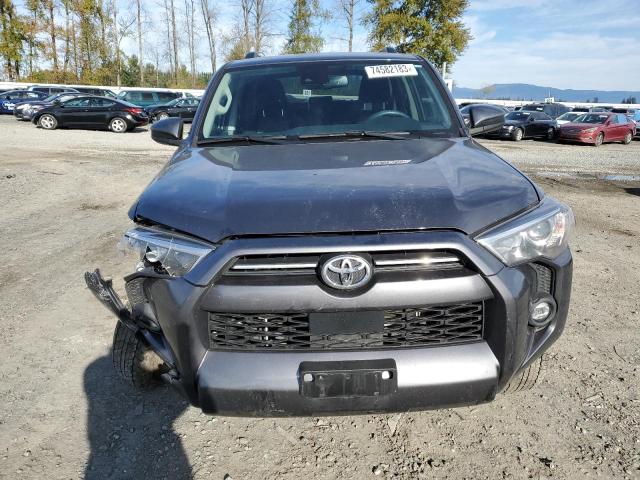JTEMU5JR2N5993037 - 2022 TOYOTA 4RUNNER SR5/SR5 PREMIUM 灰色 照片 5
