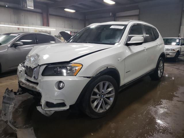 5UXWX5C54CL728447 - 2012 BMW X3 XDRIVE28I WHITE photo 1