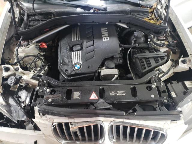 5UXWX5C54CL728447 - 2012 BMW X3 XDRIVE28I WHITE photo 11