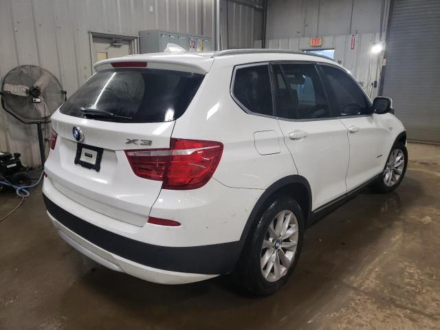 5UXWX5C54CL728447 - 2012 BMW X3 XDRIVE28I WHITE photo 3