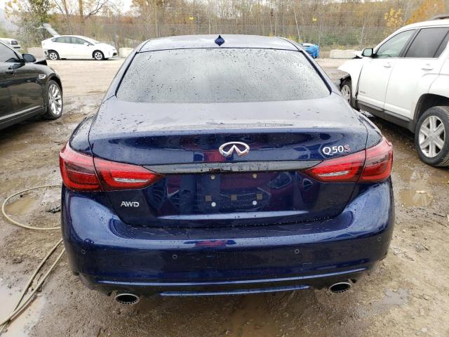 JN1FV7DR7MM880287 - 2021 INFINITI Q50 RED SPORT 400 BLUE photo 6