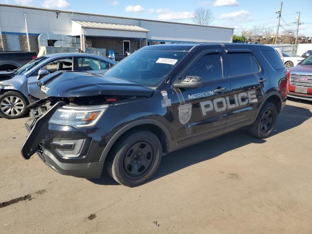 1FM5K8AR2HGE01107 - 2017 FORD EXPLORER POLICE INTERCEPTOR 黑色 照片 1