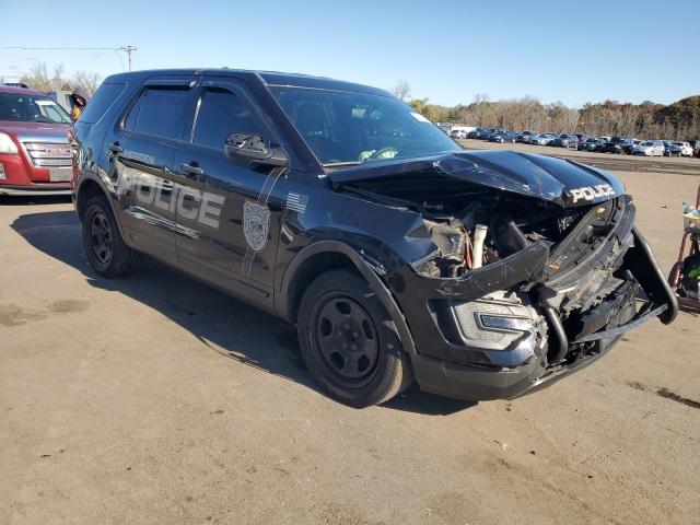 1FM5K8AR2HGE01107 - 2017 FORD EXPLORER POLICE INTERCEPTOR 黑色 照片 4
