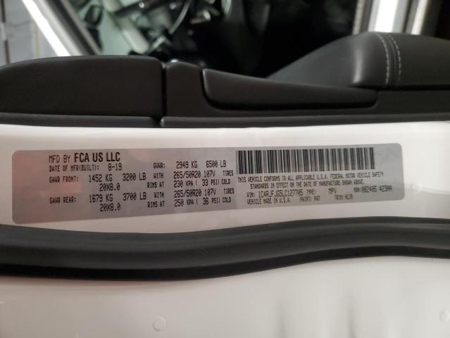 1C4RJFJG5LC127705 - 2020 JEEP GRAND CHER SUMMIT 白色 照片 13