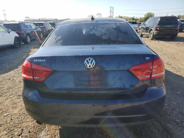 1VWBH7A38CC029989 - 2012 VOLKSWAGEN PASSAT SE BLUE photo 6