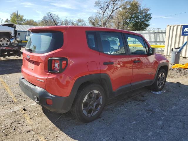 ZACCJAATXFPB91275 - 2015 JEEP RENEGADE SPORT RED photo 3