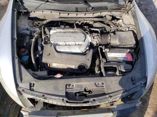 1HGCS2B88AA002453 - 2010 HONDA ACCORD EXL SILVER photo 11