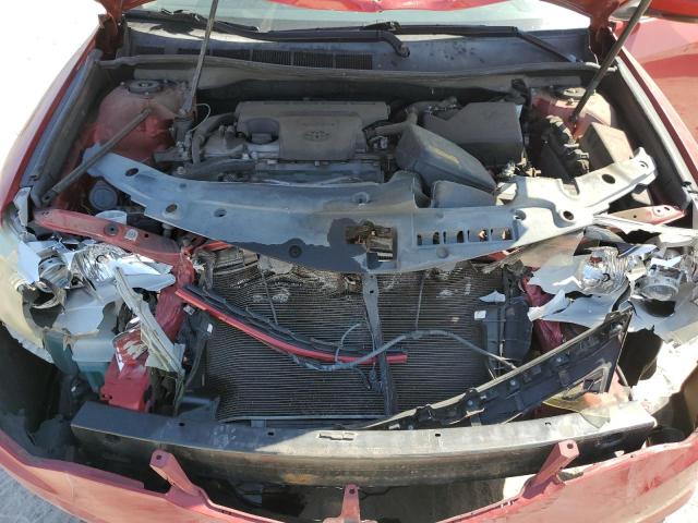 4T1BF1FK1CU558793 - 2012 TOYOTA CAMRY BASE RED photo 11