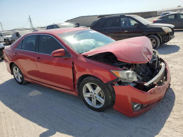 4T1BF1FK1CU558793 - 2012 TOYOTA CAMRY BASE RED photo 4