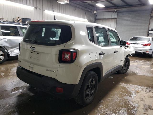 ZACNJAAB8LPL52991 - 2020 JEEP RENEGADE SPORT WHITE photo 3