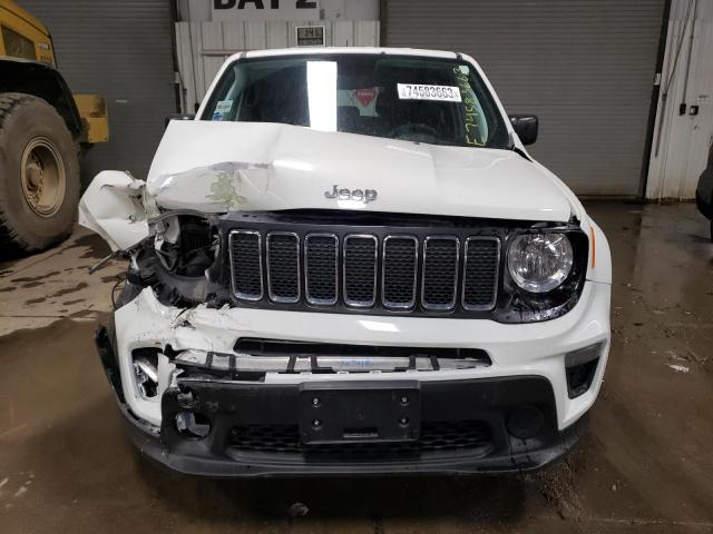 ZACNJAAB8LPL52991 - 2020 JEEP RENEGADE SPORT WHITE photo 5