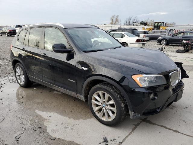 5UXWX9C57E0D25139 - 2014 BMW X3 XDRIVE28I BLACK photo 4