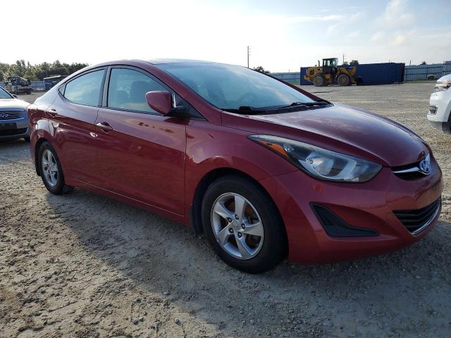 KMHDH4AE0FU416090 - 2015 HYUNDAI ELANTRA SE RED photo 4