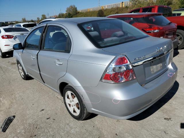 KL1TD56618B048544 - 2008 CHEVROLET AVEO BASE Gümüş foto 2