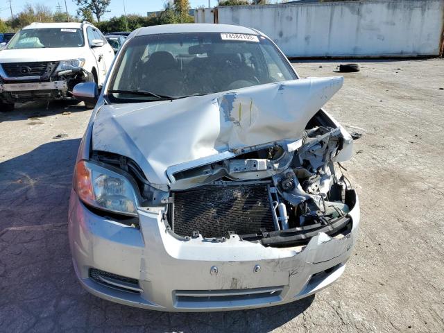 KL1TD56618B048544 - 2008 CHEVROLET AVEO BASE Gümüş foto 5