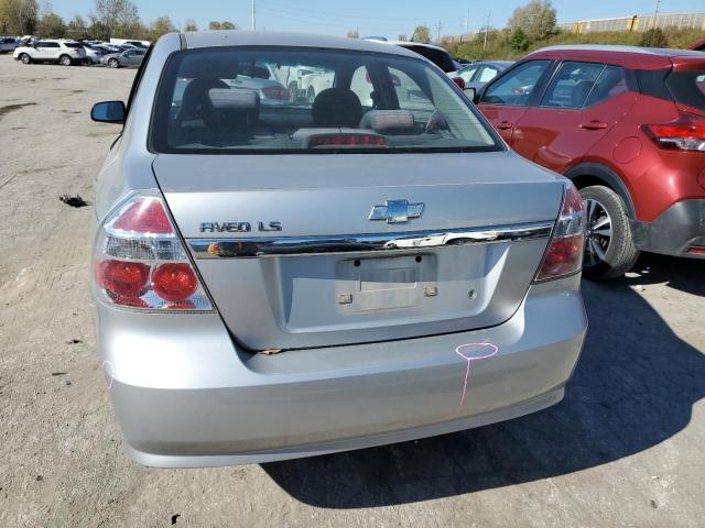 KL1TD56618B048544 - 2008 CHEVROLET AVEO BASE Gümüş foto 6