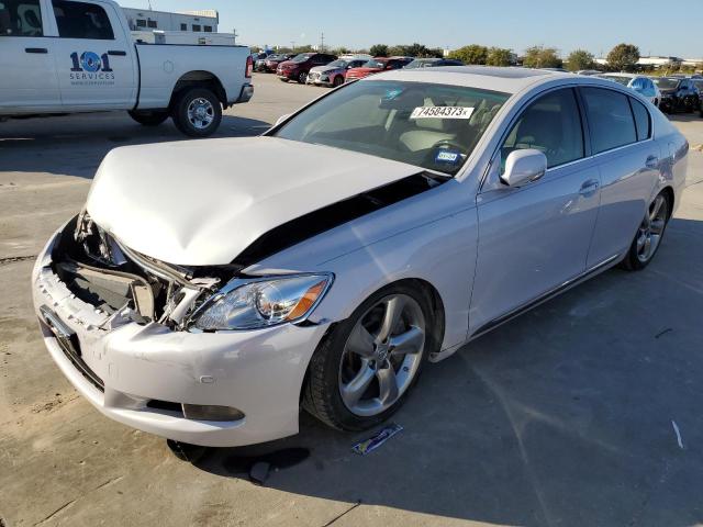 JTHBE96S980033564 - 2008 LEXUS GS 350 WHITE photo 1