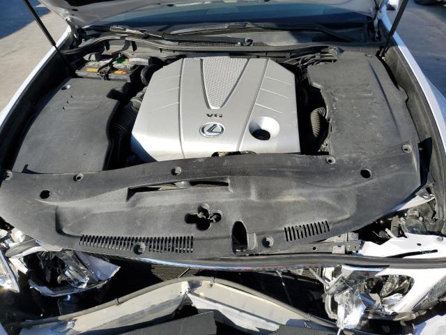 JTHBE96S980033564 - 2008 LEXUS GS 350 WHITE photo 11