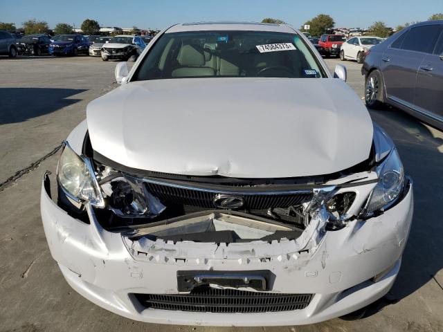 JTHBE96S980033564 - 2008 LEXUS GS 350 WHITE photo 5