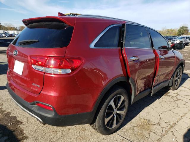 5XYPH4A52GG159695 - 2016 KIA SORENTO EX RED photo 3