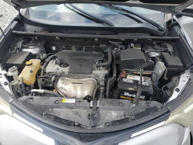 2T3ZFREV1HW344023 - 2017 TOYOTA RAV4 LE SILVER photo 12