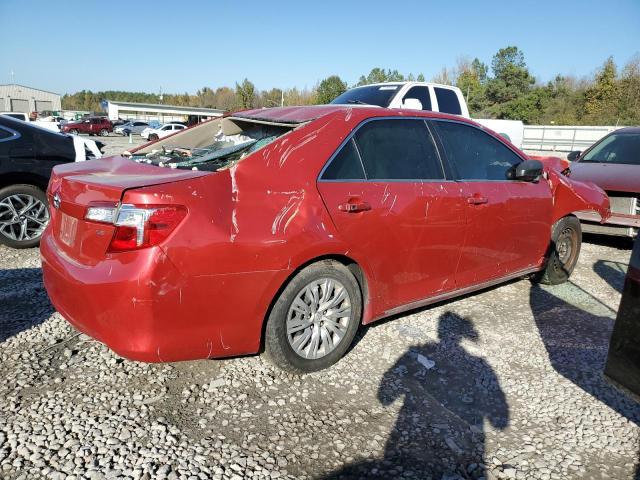 4T4BF1FK5ER369508 - 2014 TOYOTA CAMRY L RED photo 3