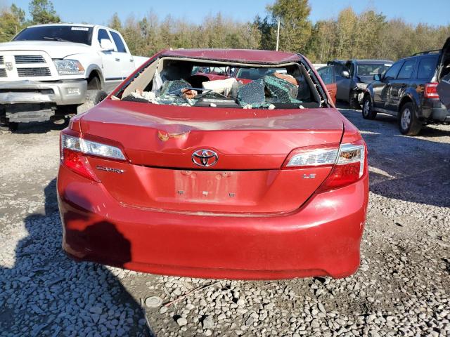 4T4BF1FK5ER369508 - 2014 TOYOTA CAMRY L RED photo 6