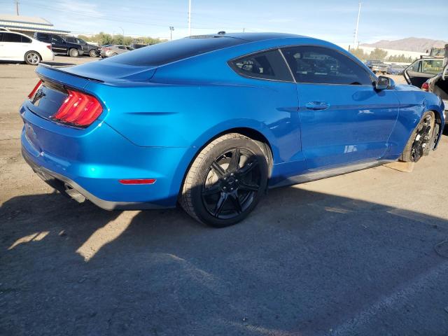 1FA6P8TH4L5133976 - 2020 FORD MUSTANG BLUE photo 3