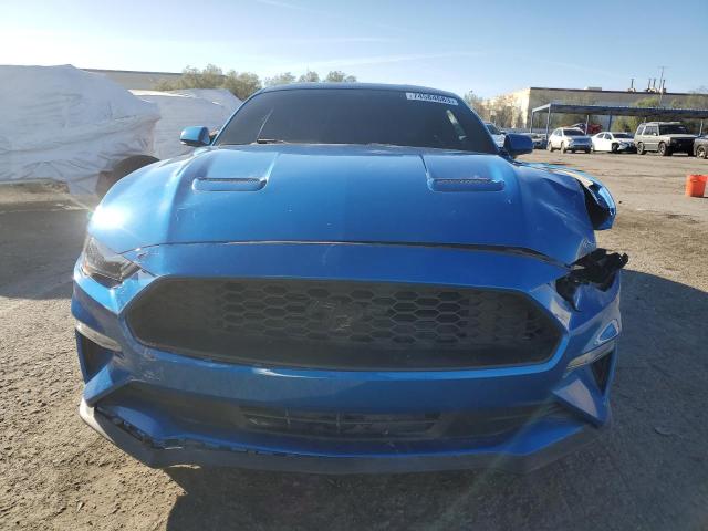 1FA6P8TH4L5133976 - 2020 FORD MUSTANG BLUE photo 5