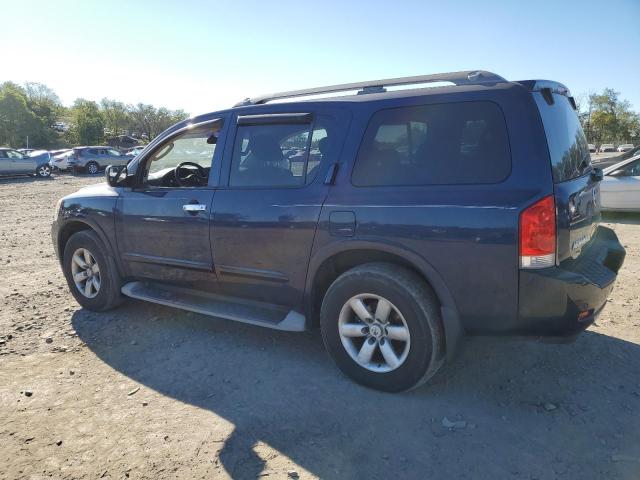 5N1BA0ND3AN603803 - 2010 NISSAN ARMADA SE BLUE photo 2