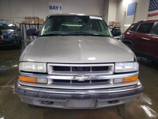 1GNDT13X54K159816 - 2004 CHEVROLET BLAZER BEIGE photo 5