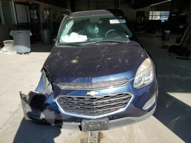 2GNFLEEK6G6357409 - 2016 CHEVROLET EQUINOX LS BLUE photo 5