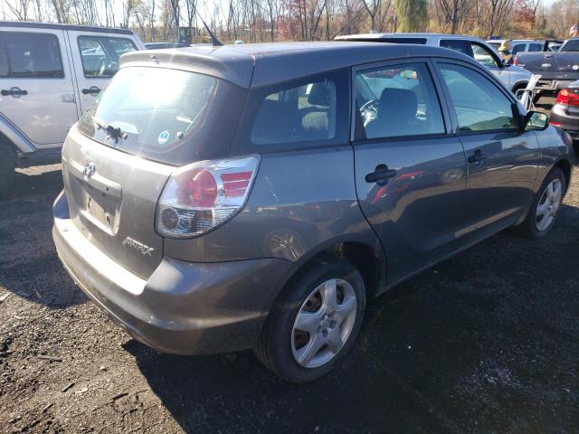 2T1KR32E57C665744 - 2007 TOYOTA COROLLA MA XR GRAY photo 3