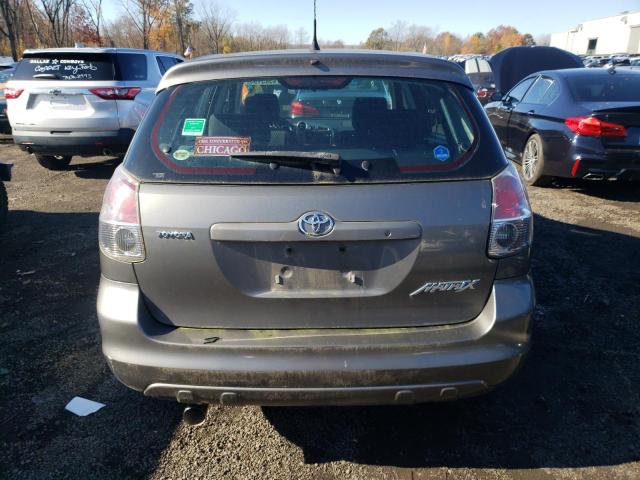 2T1KR32E57C665744 - 2007 TOYOTA COROLLA MA XR GRAY photo 6