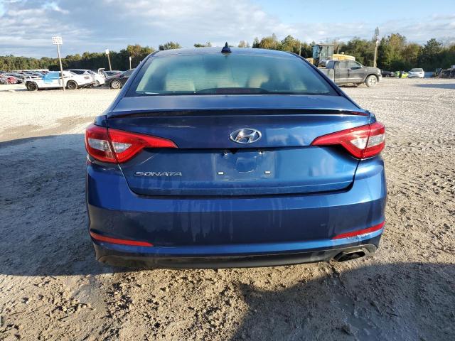 5NPE24AF4HH587215 - 2017 HYUNDAI SONATA SE BLUE photo 6