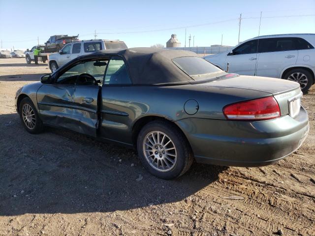 1C3EL45R14N157450 - 2004 CHRYSLER SEBRING LX GRAY photo 2