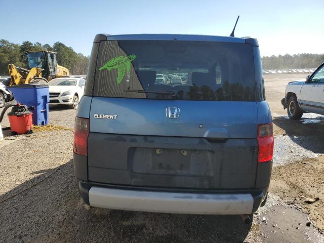 5J6YH18397L016779 - 2007 HONDA ELEMENT LX BLUE photo 6