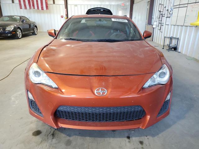 JF1ZNAA17F9706592 - 2015 TOYOTA SCION FR-S ORANGE photo 5